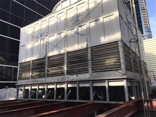 玻璃鋼冷卻塔的落水噪聲和其防治措施,玻璃鋼冷卻塔結構圖